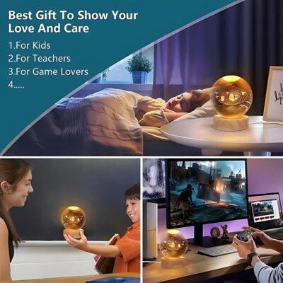 3D Crystal Ball Night Lamp ™ (Assorted Design)