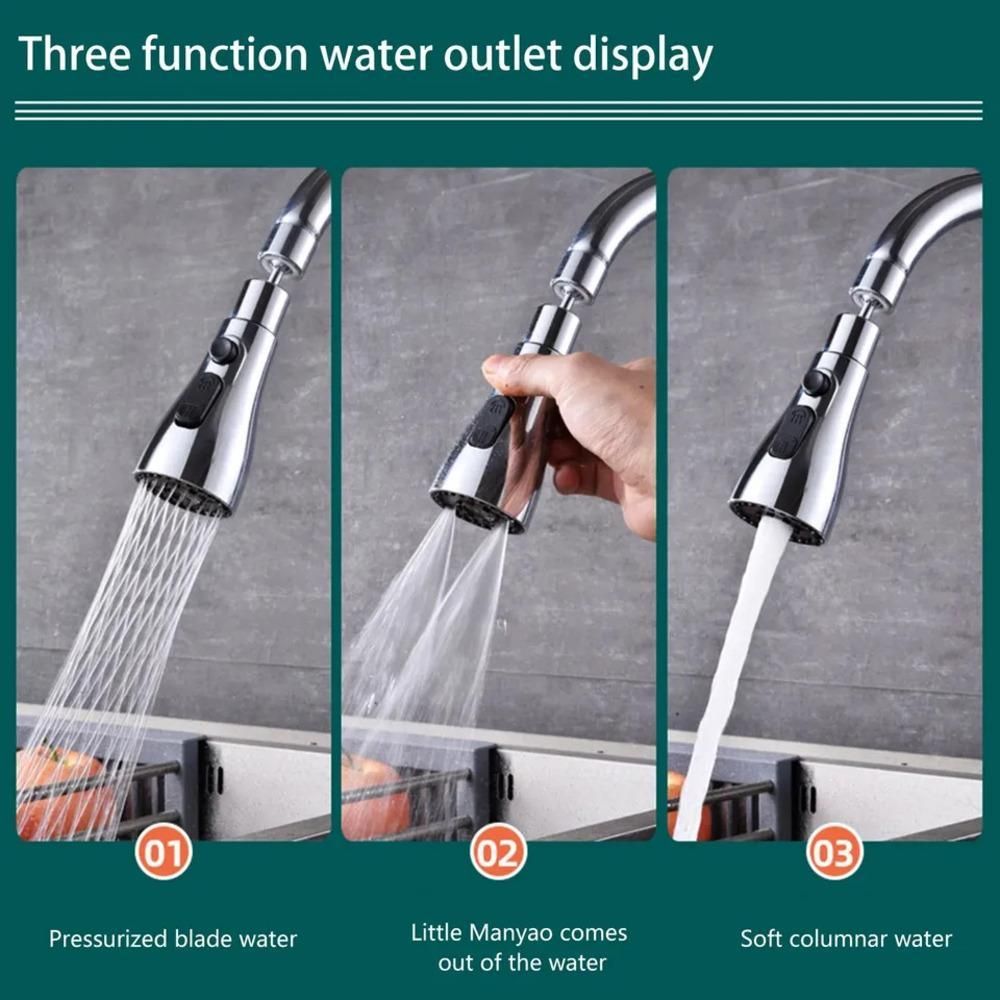 3 Modes Kitchen Sink Faucet ™ ( Pull Down Sink Sprayer )