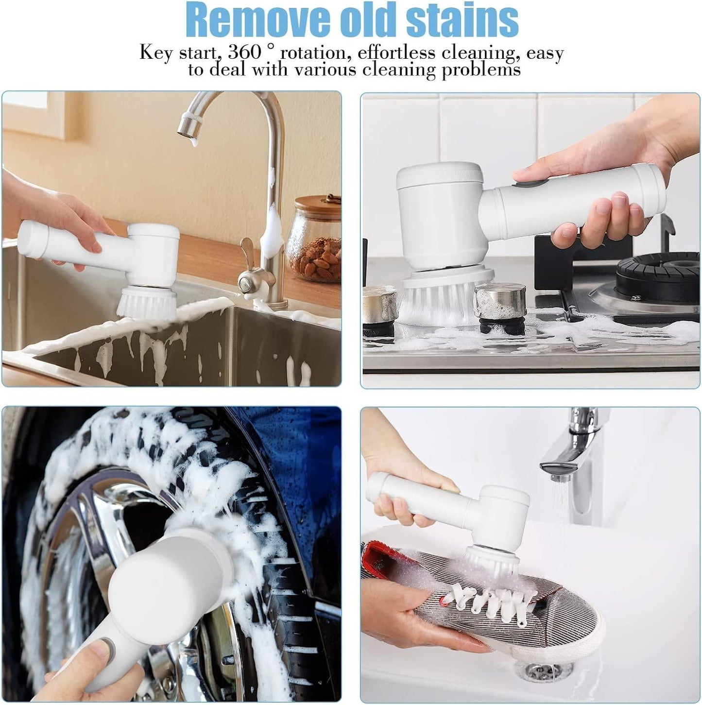5 in 1 Cleaning Electric Brush | 🔥FLAT 45% OFF SALE🔥