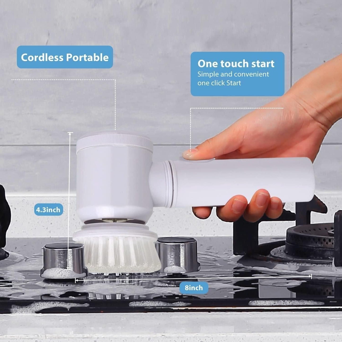 5 in 1 Cleaning Electric Brush | 🔥FLAT 45% OFF SALE🔥