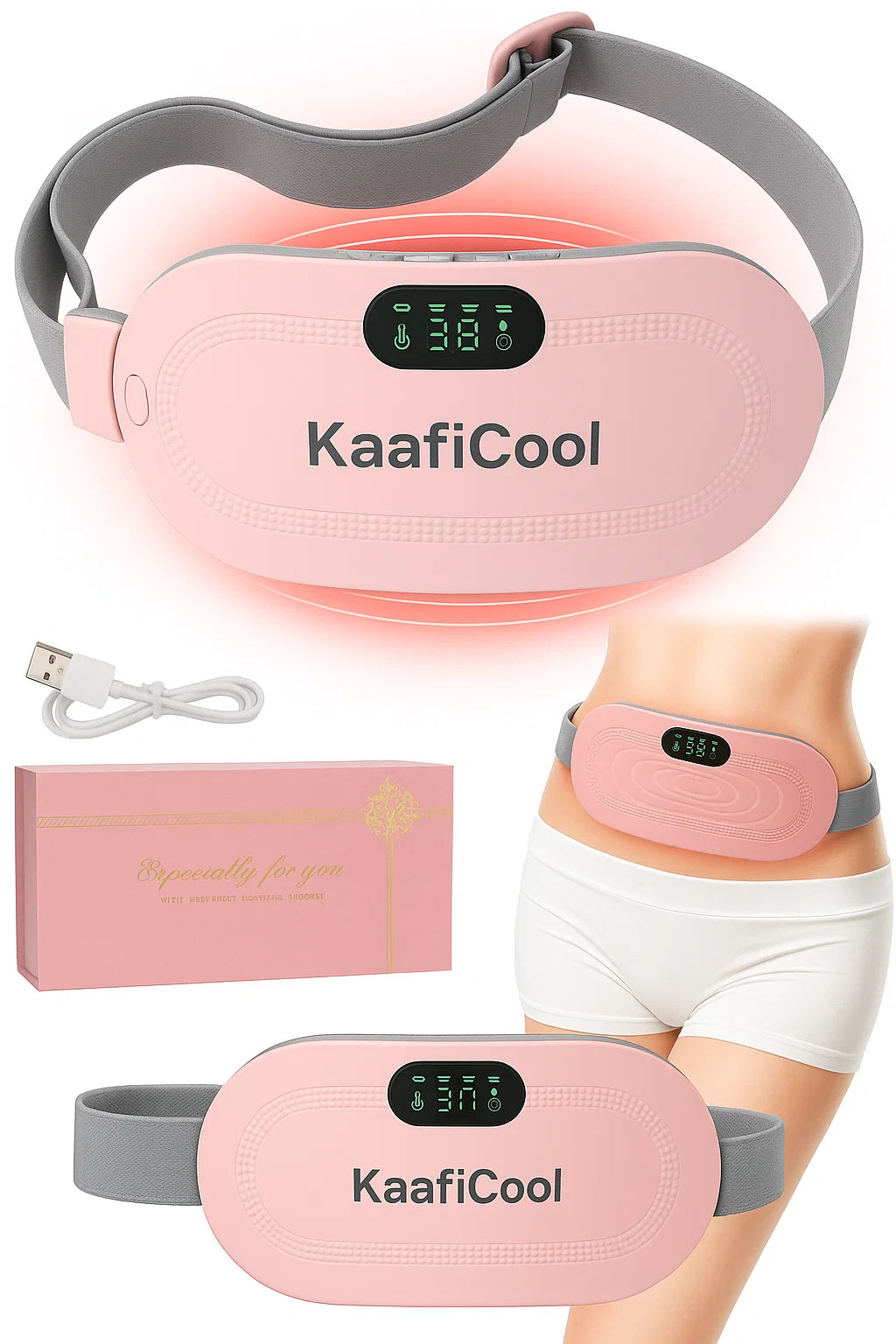 Period Cramp Comfort massager ™ , PERIOD PAIN RELIEF DEVICE (WITH 1 YEAR REPLACEMENT GUARANTEE)