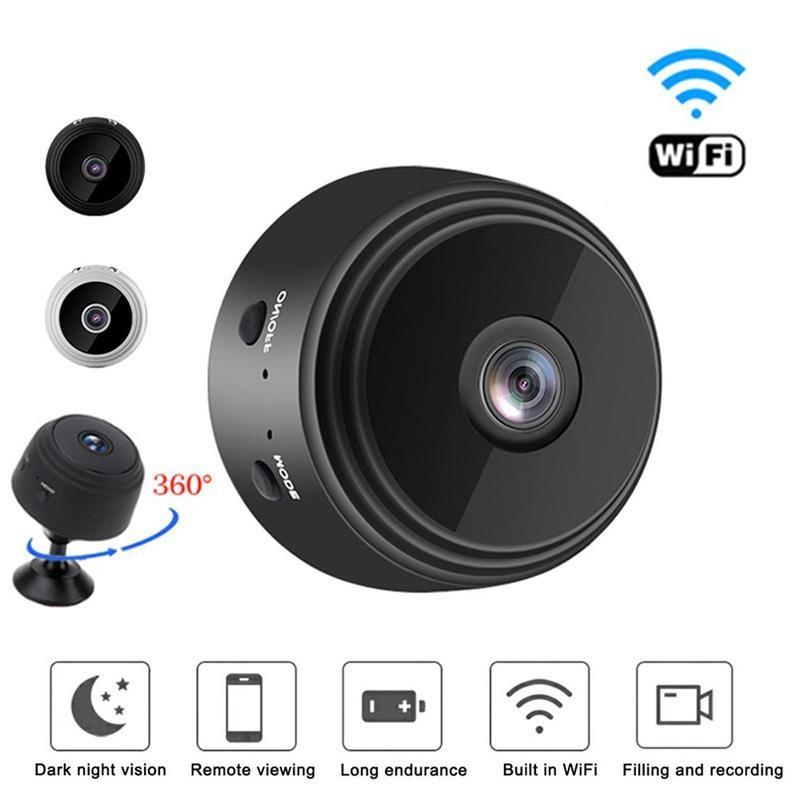 UNIK PRO™ Rechargeable Wi-Fi Enabled CCTV Live Camera up to 128GB Support