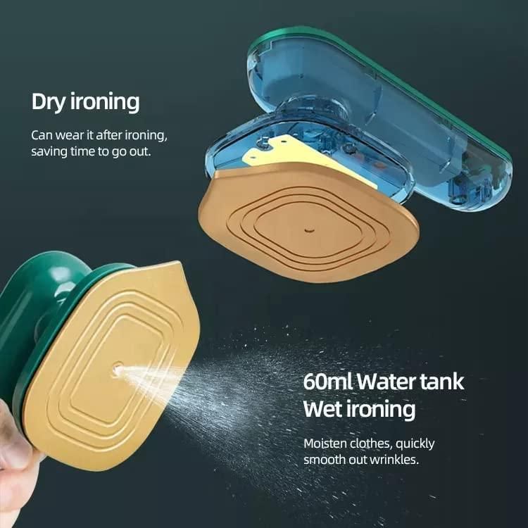 Portable Iron Travel Steamer ™ ( 1 Year Warranty Card Free )