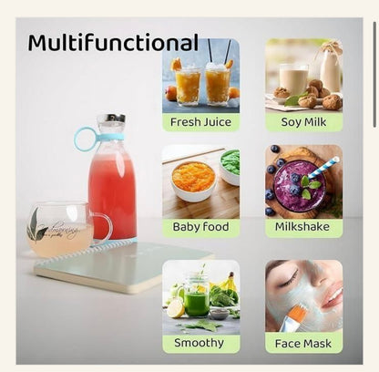 PORTABLE MINI BLENDER™ [ Wireless Travel Blender, Portable Juicer ]