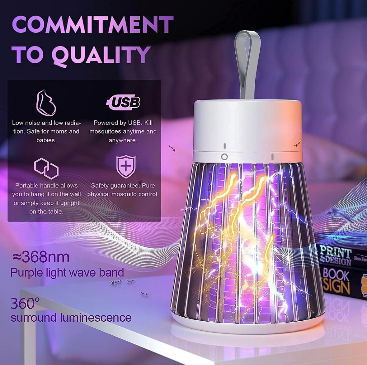 MOSQUITO KILLER LAMP™ [ECO FRIENDLY BUG ZAPPER]