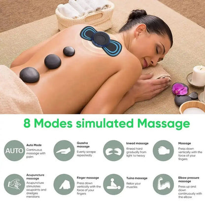 Mini Body Massager With 8 Modes & 19 Strength Levels