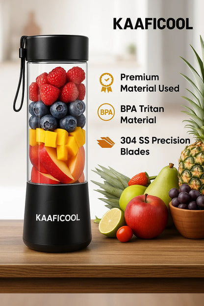 PORTABLE - 6 BLADES BLENDER ™ [ Blender for Smoothie and Juices ]