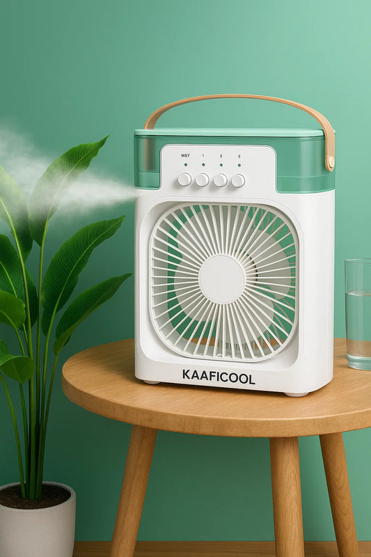 Portable 4-in-1 Mini Air Cooler Fan™ [ With Water Spray ]