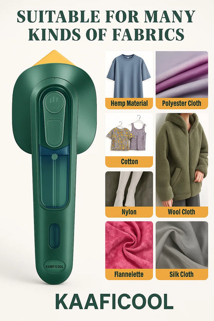 Portable Iron Travel Steamer ™ ( 1 Year Warranty Card Free )