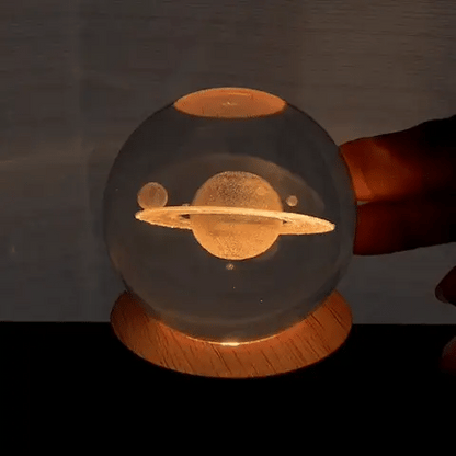 3D Crystal Ball Night Lamp ™ (Assorted Design)