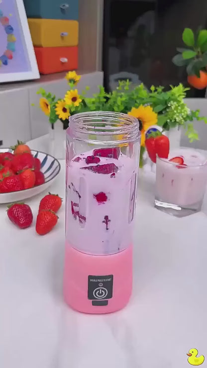 PORTABLE - 6 BLADES BLENDER ™ [ Blender for Smoothie and Juices ]
